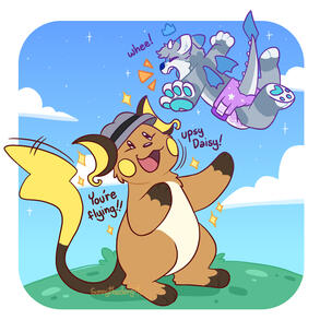 Fedora's Flatcolor commish!